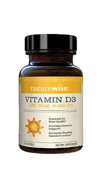 Organic NatureWise Vitamin D3 5000iu (125 mcg)